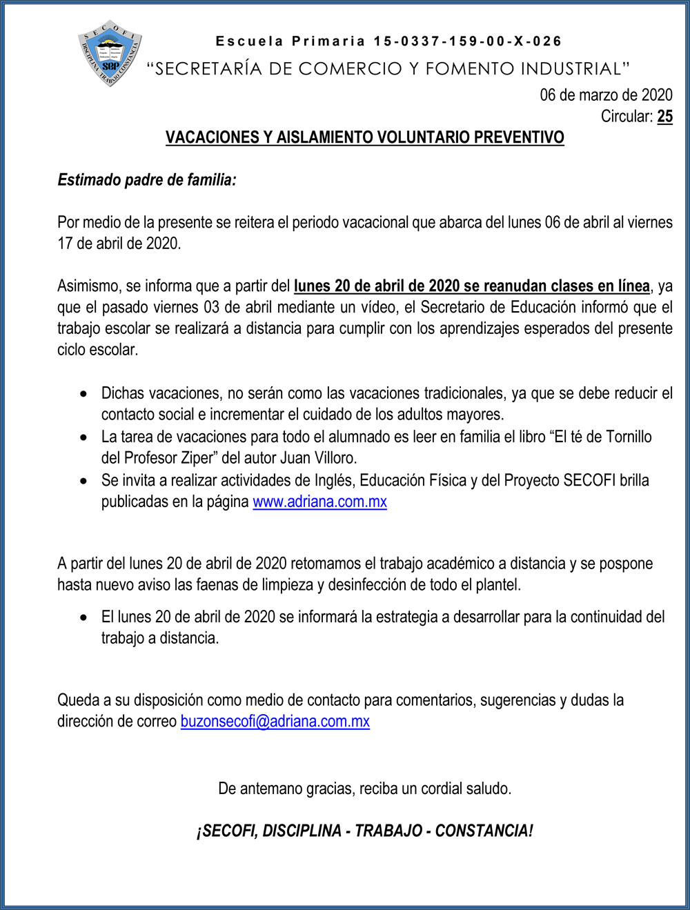 Circular 23